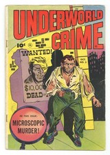Underworld Crime #3 GD/VG 3.0 1952