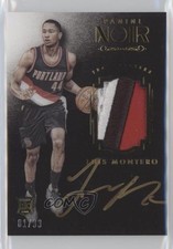 2015-16 Panini Noir Color Rookies 81/99 Luis Montero #259 Patch Auto 1l2