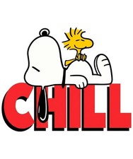 Chill Snoopy Sticker Decal Car Truck Wall Mirror Phone Tumbler Bumper Window Chill Snoopy Sticker Decal Car Truck Wall Mirror Phone Tumbler Bumper Window