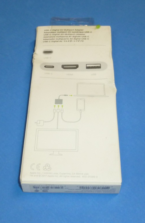 Apple MUF82AM/A USB-C Digital AV Multiport Adapter for sale online
