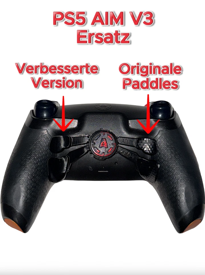 PS5 AIM Controller V3 Ersatz Paddles / Paddels + Garantie