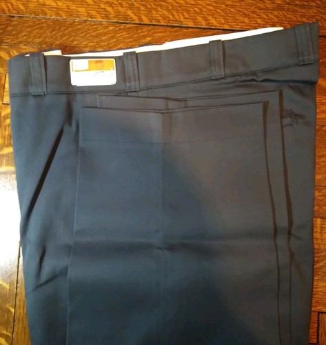 NOS Vintage 1970s Sears Perma Prest Luster Twill Work Pants Grey Size 38x30 NEW - Picture 7 of 8