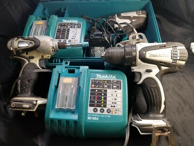Makita Drill Driver LXFD01 and Impact Driver BTD142 w 18V