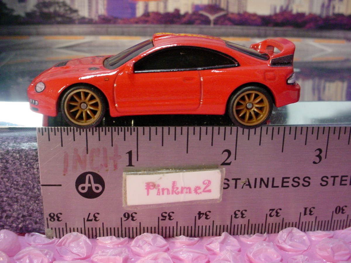 Japanese Tuners '95 TOYOTA CELICA GT-FOUR ☆red;gold☆Hot Wheels