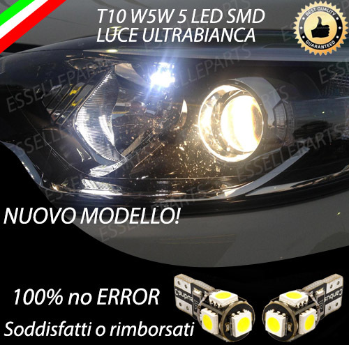 Luci Posizione LED W5W Volvo S40 II 544 2004-2012 W5W Tube - Foto 9