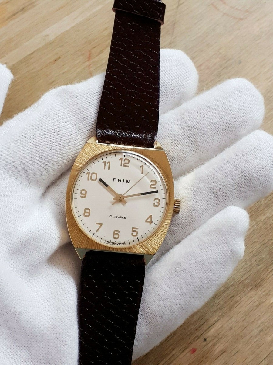 Perfect PRIM 17 Jewels Men's Mechanical Hand - Winding Watch Uhr