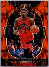 2022-23 Panini Select #48 Pascal Siakam Tri-Color Prizms