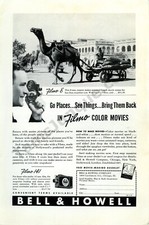 1939 Bell  Howell Filmo 141 Movie Camera Collectible Print AD Unique Gift 731 
