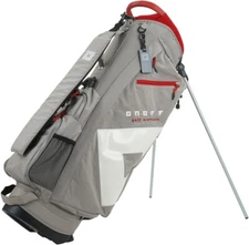 ONOFF Golf Men's Stand Caddy Bag BIG O LOGO 9 x 47 inch 2.6kg Sand Beige OB0324