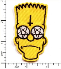 30 Pcs Embroidered Iron/Sew on patches Cartoon Man Bart 4x7cm AP024cC