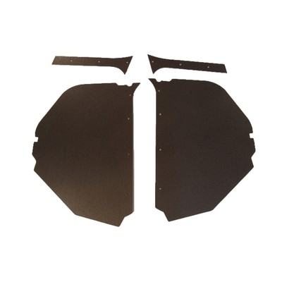 Kick Panel Board For 1958-1960 AMC Rambler American Medium Red Front Left Right