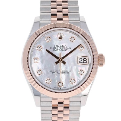 Rolex Datejust 31 mm 278271 Mother of Pearl NEW 2024 DEC Jubilee Rose Gold Steel
