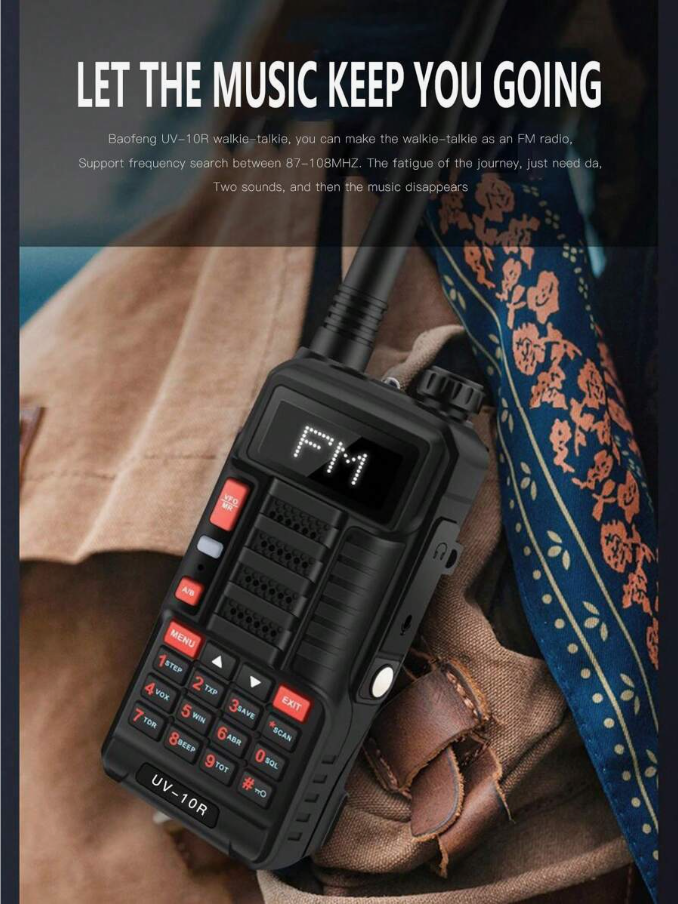 Radio Dual Band 136-174 400-520 Mhz RICETRASMITTENTE BAOFENG VHF/UHF UV-5R - Foto 3