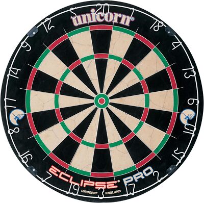 Unicorn Eclipse Pro Bristle Board | Dartborard Dartscheibe Turnierboard Sisal