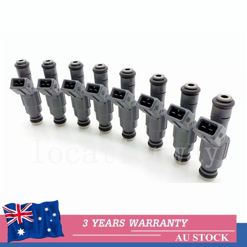 8Pcs Fuel Injectors For Ford Falcon XR8 V8 EB ED EF EL AU 250CC 24LB