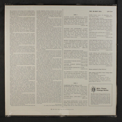 VARIOUS: the be bop era RCA 12