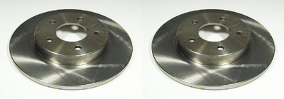 2 X BREMSSCHEIBEN HINTEN FÜR CADILLAC SEVILLE/OLDSMOBILE AURORA/TORNADO