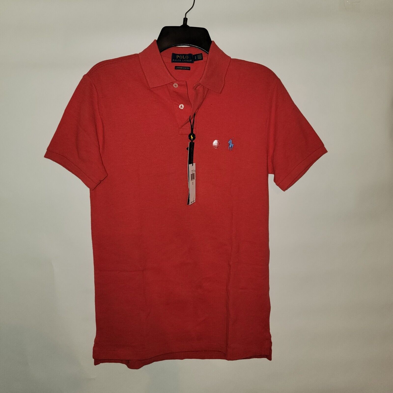 Polo Ralph Lauren Slim Fit Mesh Polo Shirt, Red