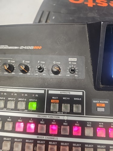 TASCAM DIGITAL PORTASTUDIO 2488 NEO 24 TRACK - POWER TESTED ONLY. SPARES/REPAIR. - Picture 3 of 24