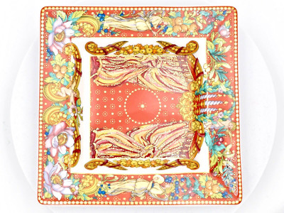 Original Rosenthal Germany Versace Le Reve de Noel Schale - 13x13cm