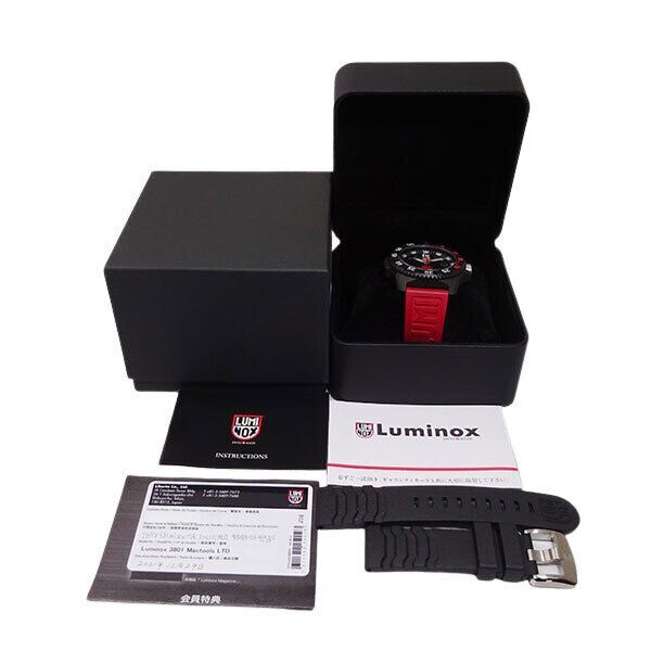 LUMINOX MACTOOLS Master Carbon Seal 3801 Mactools LTD watch LUMINOX MACTOOLS Master Carbon Seal 3801 Mactools LTD watch