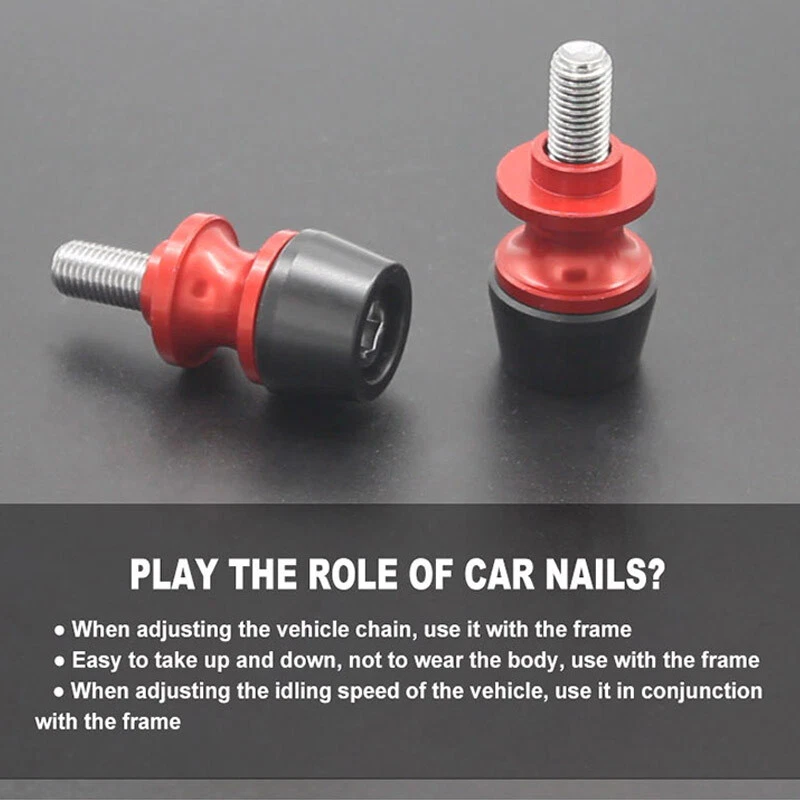 Tornillo de soporte deslizante CNC carretes basculantes para Kawasaki Honda Yamaha Aprilia Suzuki Foto 4 de 4