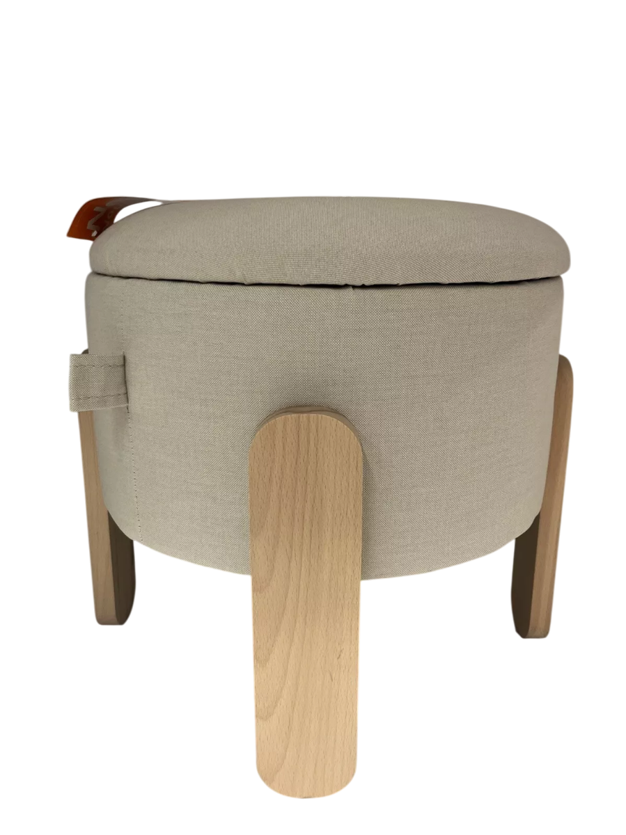 Brand New IKEA FORLUNDA Pouffe with Storage/Vissle Beige 205.727