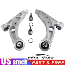 4Pcs Front Lower Control Arms & Ball Joints Kit for 2019-2023 Jeep Cherokee