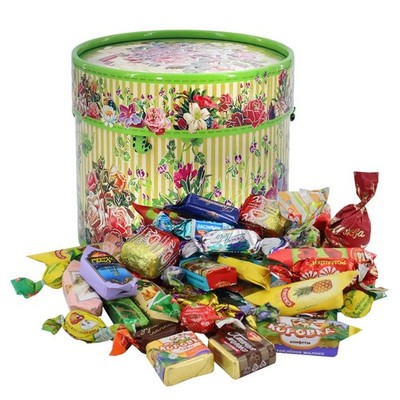 Exclusive Russian Chocolate Candy St. Valentine Gift Mix  680g/ 1.5 lb