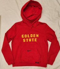Golden State Warriors Nike City Edition Hoodie Red Women  s Size M FZ0420-657