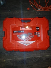 Craftsman 159-Piece Standard SAE & Metric Chrome Mechanics Tool Set + Hard Case