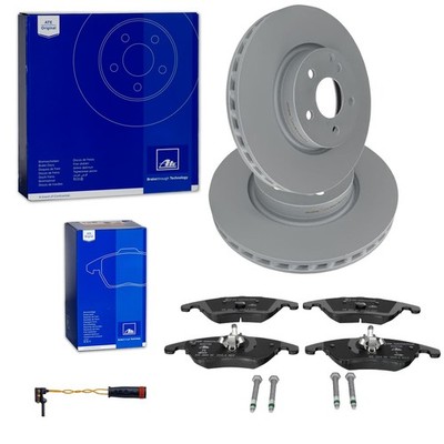 ATE BREMSSCHEIBEN 322mm+ BELÄGE VORNE passend für MERCEDES E-KLASSE W212 S212