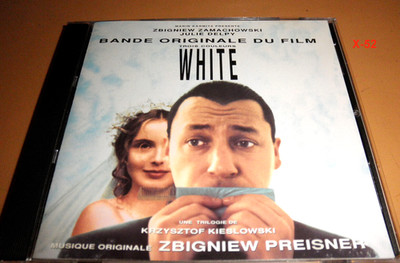 3 Colors White CD soundtrack Zbigniew Preisner score Trois Couleurs Blanc jdelpy