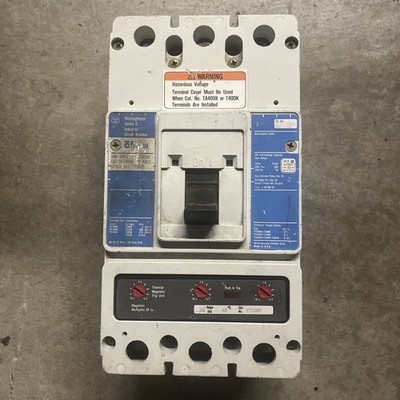 WESTINGHOUSE SERIES C INDUSTRIAL CIRCUIT BREAKER FRAME CAT NO: KD3400F 400A MAX
