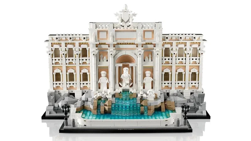🏛️New🏛️ MOC 21062 Fountain Building Blocks Architecture 1880pcs - Image 2 of 4