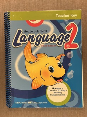 Abeka Language 2 Teacher Key, 3rd Edition, Seatwork Text, Home School