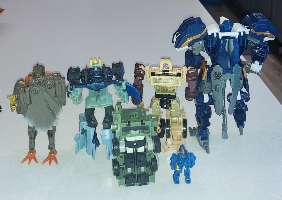 Transformers Legacy Movie Generations Lot Of 5 Thundertron Hound Airazor - Image 3 of 4