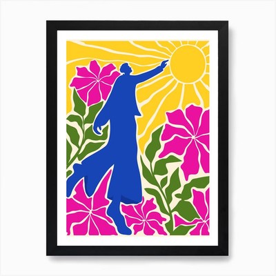 Reaching Beyond Limits Kunstdruck Fr gerahmt Wandbild Poster Leinwanddruck Bild