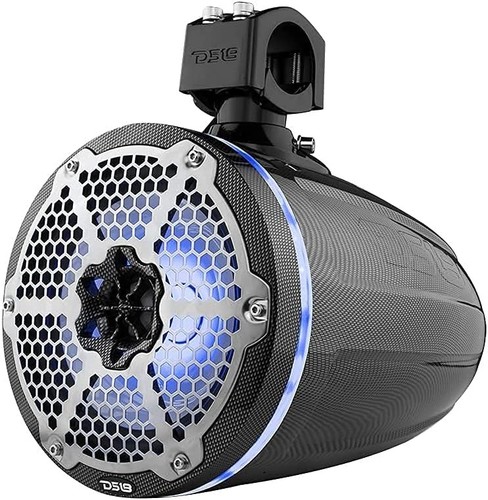 Altavoces Torre Marina DS18 CF-X8TP 8" 375W Max RGB LED IP65 UV Audio Coche (Par) - Imagen 6 de 9