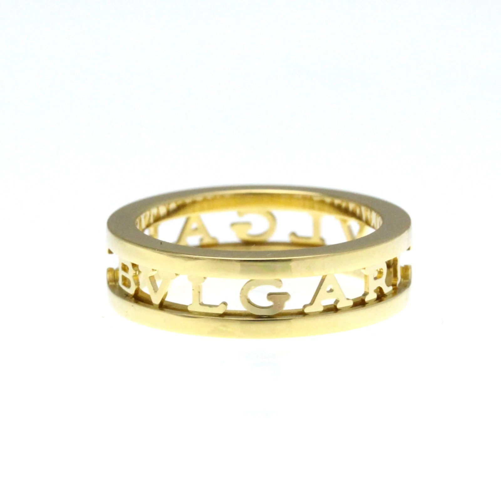 Bvlgari B.zero1 Logo Spiral Ring 359632 Yellow Gold (18K) Fashion ... BF585647