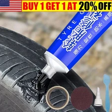 USA Tire Patch Plug Sidewall Repair Glue For Side Bonding Or Tire Leakage On--3X
