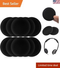 Foam Ear Pad Replacement Cushions Set, 45mm, 5 Pairs