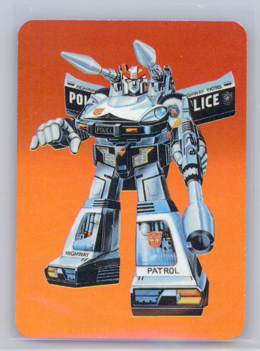1985 Hasbro Transformers Series 1 Prowl #16