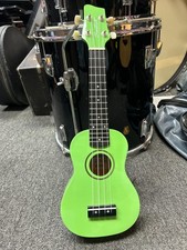 Sawtooth Basswood Soprano Ukulele Surf Green