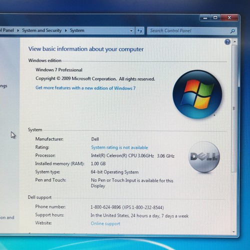 Dell OptiPlex GX520 SFF PC - Celeron 3.06GHz 1GB RAM (Windows 7 Pro 64-Bit) - Picture 5 of 10