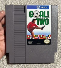 GOAL! TWO - Nintendo NES, TESTED AND WORKING!