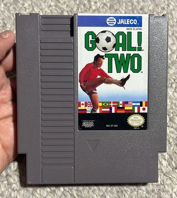 GOAL! TWO - Nintendo NES, TESTED AND WORKING!