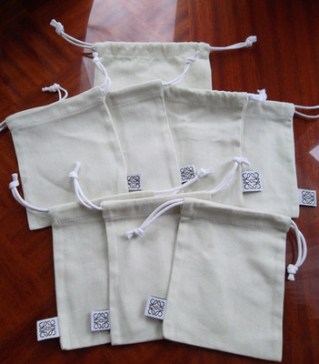 Loewe Jewelry Drawstring Dustbag, Storage travel pouch. Choose size!!