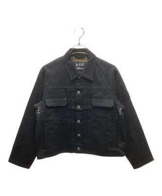 A.P.C. Spey Denim Jacket Mens Blue Cotton Casual Outerwear