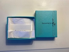 Tiffany diamond and Sterling silver bracelet - Elsa Peretti Diamonds by the yard